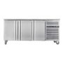Hamoki GN3100BT 3 Door Counter Freezer - 418 Ltr 700mm Deep Ventilated Cooling