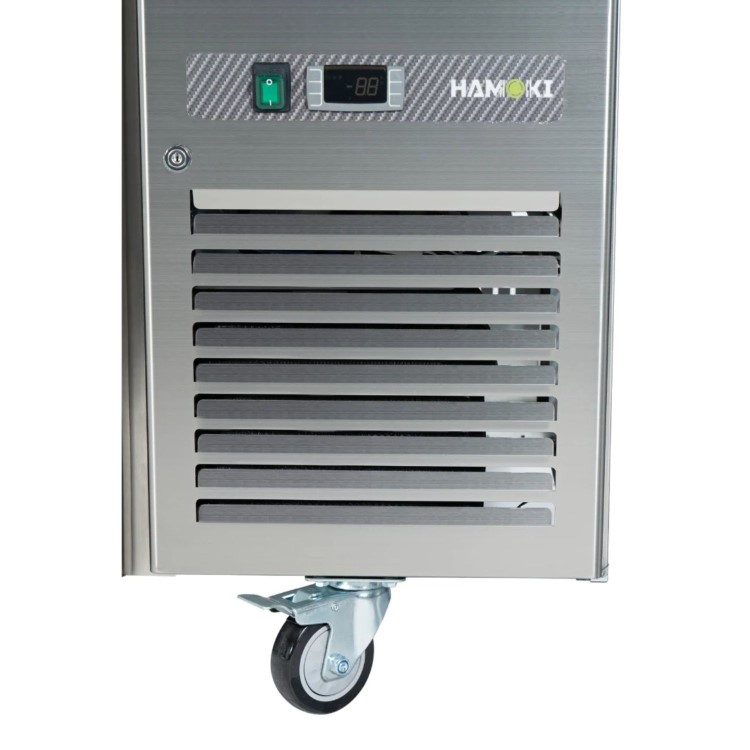 Hamoki GN3100BT 3 Door Counter Freezer - 418 Ltr 700mm Deep Ventilated Cooling