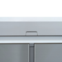 Hamoki S900 2 Door Saladette Prep Counter with Cutting Board - 240 Ltr GN Top
