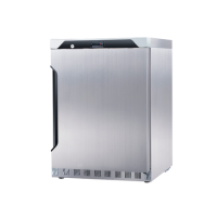 Hamoki ARS20 - Stainless Steel Undercounter Fridge 130ltr ABS Interior