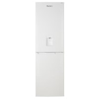 LEC 444443520 55cm Wide Frost Free Fridge Freezer With Water Dispenser White