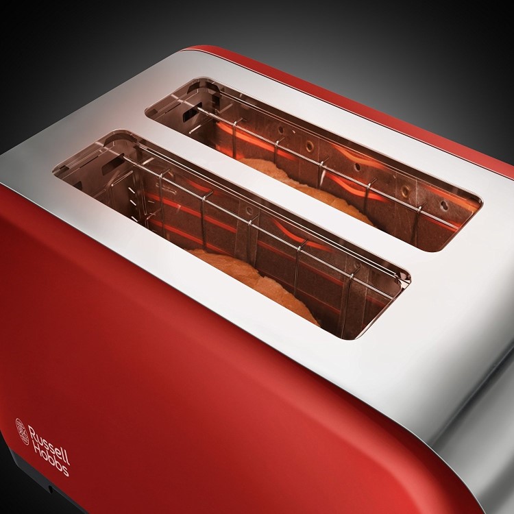 Russell Hobbs 22391 2 Slice Canterbury Toaster - Red