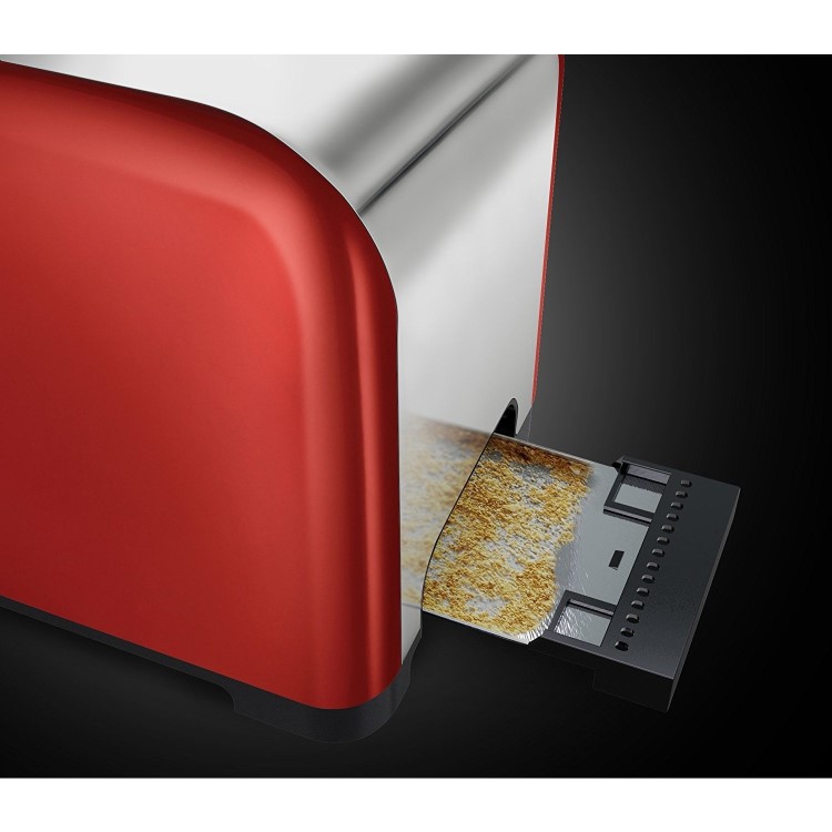 Russell Hobbs 22391 2 Slice Canterbury Toaster - Red