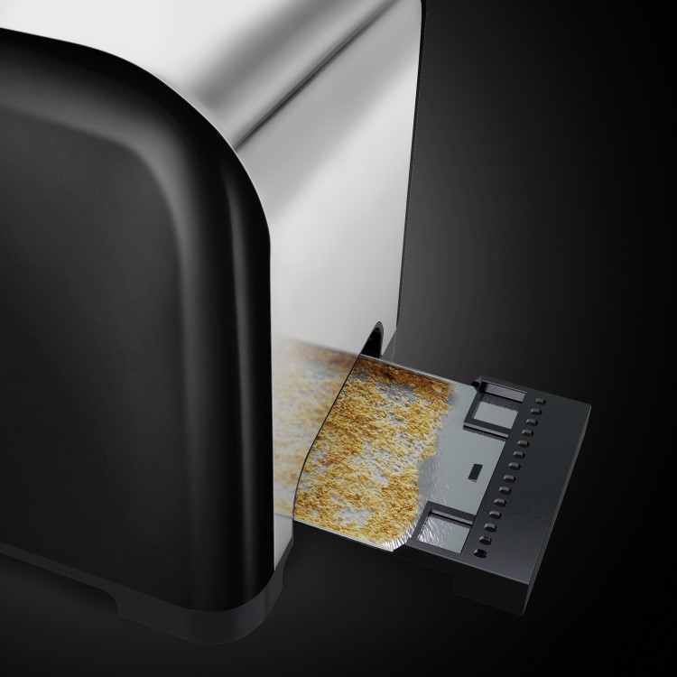 Russell Hobbs 22392 2 Slice Canterbury Toaster - Black