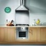 Rangemaster 70cm Chimney Hood in Black and Brass