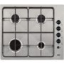 Zanussi Electric Fan Oven Gas Hob and Glass Chimney Hood Pack in Stainless steel
