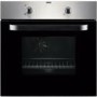 Zanussi Electric Fan Oven Gas Hob and Glass Chimney Hood Pack in Stainless steel