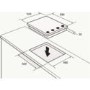 Ex-display &nbsp; Electrolux Four Burner 60cm Gas-on-glass Hob in Black