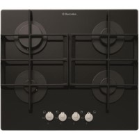 Ex-display &nbsp; Electrolux Four Burner 60cm Gas-on-glass Hob in Black