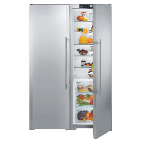 GRADE A2 - Minor Cosmetic Damage - Liebherr SBSES7253 NoFrost BioFresh Side By Side Fridge Freezer