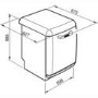 GRADE A3 - Moderate Cosmetic Damage - Smeg 60cm 50s Style Freestanding Dishwasher