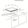 Ex Display - As New - AEG HK634200XB OptiFit 60cm Touch Control Induction Hob - Stainless Steel Trim