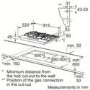 GRADE A1 - As New - Bosch 92cm Five Burner Gas Hob
