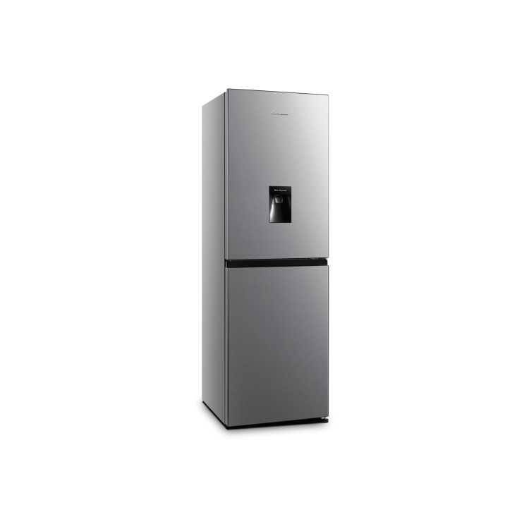 Fridgemaster MC55240MDS 240 Litre Freestanding Fridge Freezer 50/50 Split  55cm Wide - Silver