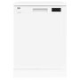 GRADE A2 - Beko DFN16420W 14 Place Freestanding Dishwasher With Efficient ProSmart Inverter Motor - White