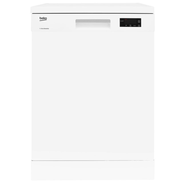 GRADE A3 - beko DFN16420W 14 Place Freestanding Dishwasher With Efficient ProSmart Inverter Motor - White