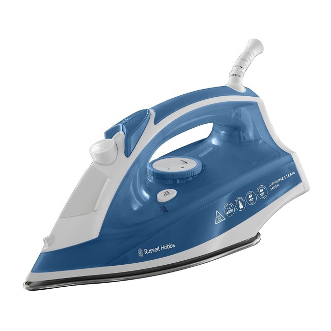 Russell Hobbs 23061 Supreme Steam Traditional 2400W Iron - Blue