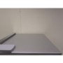 GRADE A3 - Heavy cosmetic damage - Fisher & Paykel E402BRXFDU4 24059  63.5cm Wide Flat Door Right Hand Hinge Freestanding Fridge Freezer With Ice And Water - EZKleen Stainless Steel
