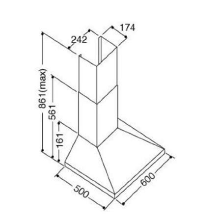 matrix cooker hood meh601ss