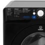 Indesit XWA81252XK 8kg 1200rpm Freestanding Washing Machine Black