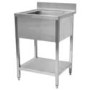 STSK-086 Hamoki 800mm Wide Single Bowl Stainless Steel Sink Center Bowl 600mm Deep