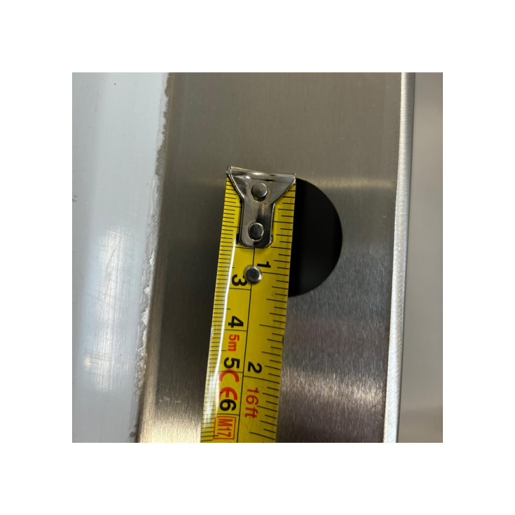 Hamoki STSK-207 2000mm Wide Double Centre Bowl Stainless Steel Sink With Double Drainer 700mm Deep