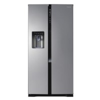 GRADE A3 - Heavy cosmetic damage - Panasonic NR-B53V2-XB Frost Free American Fridge Freezer With Vitamin Safe And FreshZone - Stainless
