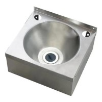 Hamoki Wall Mounted Handwash Sink KYL30 - Stainless Steel - 300mm W × 300mm D