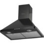 Hotpoint HHP65CMBK Classic 60cm Chimney Cooker Hood Black