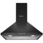 Hotpoint HHP65CMBK Classic 60cm Chimney Cooker Hood Black
