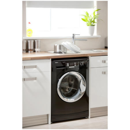 GRADE A2 - Beko WMB91242LB Excellence 9kg 1200rpm Freestanding Washing Machine in Black