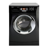 GRADE A2 - Beko WMB91242LB Excellence 9kg 1200rpm Freestanding Washing Machine in Black