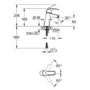 Grohe Eurosmart Basin Mixer Tap