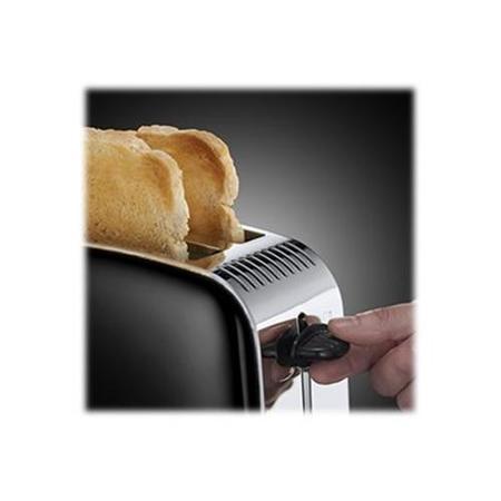 GRADE A2 - Russell Hobbs 23331 Colours Plus 2 Slice Toaster - Black