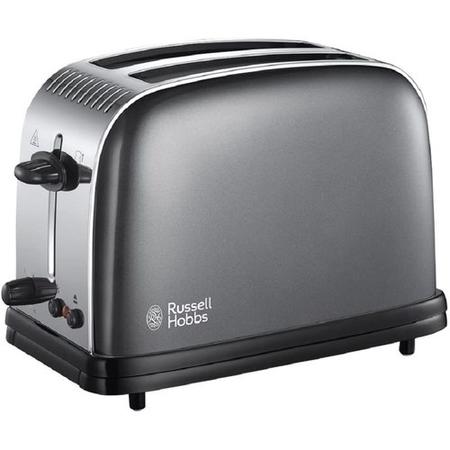 Russell Hobbs 23332 Colours Plus 2 Slice Toaster - Grey