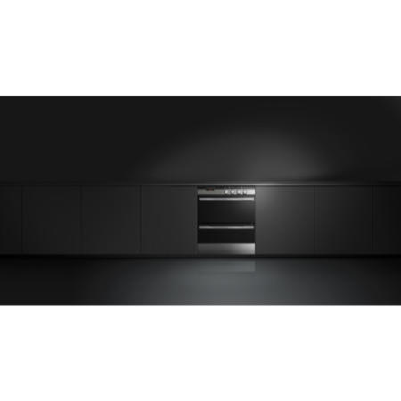 GRADE A1 - As new but box opened - Fisher & Paykel OB60HDEX3 89423 Multifunction Electric Built-under Double Oven Brushed Stainless Steel