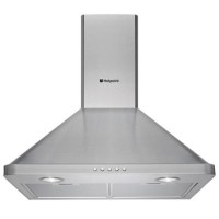 Hotpoint HHP65CM Classic 60cm Chimney Cooker Hood Stainless Steel