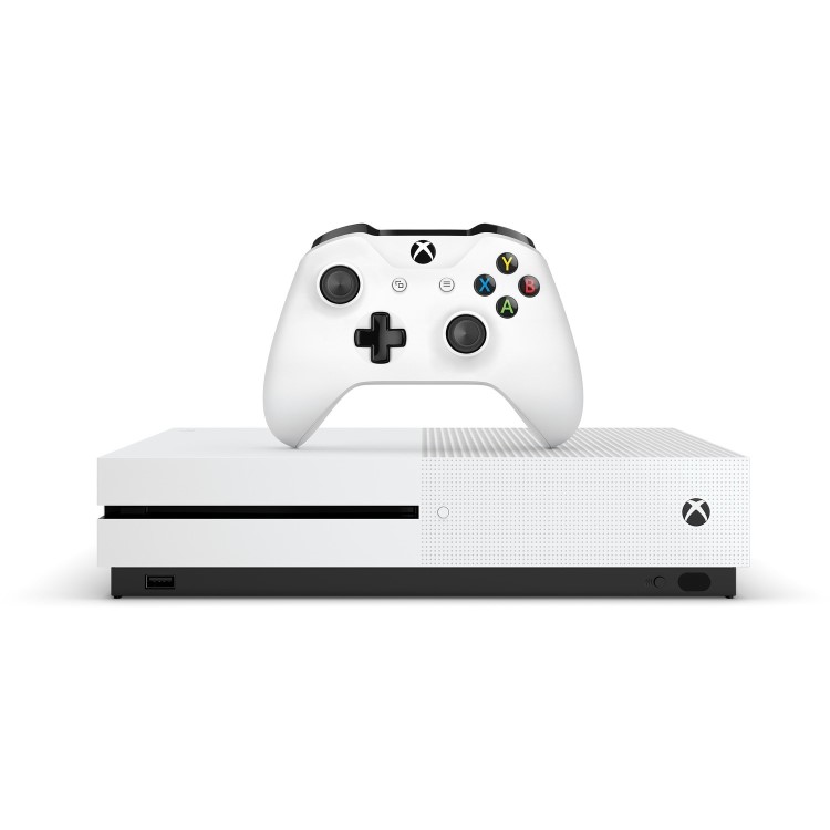 Xbox One S 1TB Console with Minecraft Collection - White