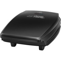 George Foreman 23410GF Compact 3 Portion Grill - Black