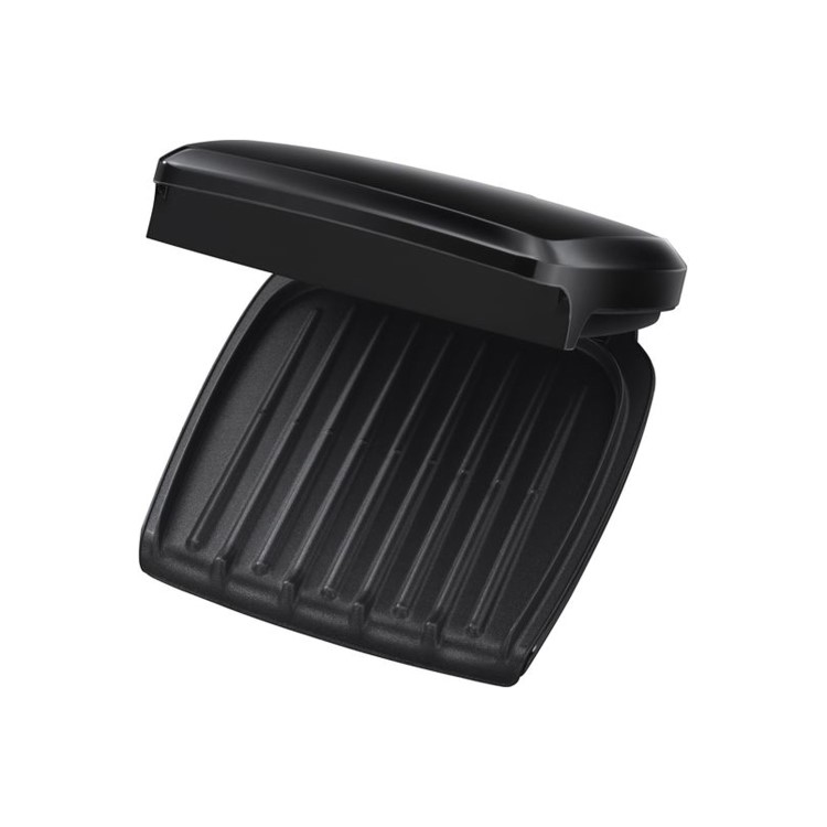George Foreman 23410GF Compact 3 Portion Grill - Black