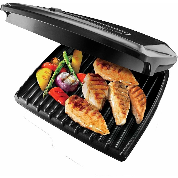 George Foreman 23431 Variable Temperature Entertaining Black Grill