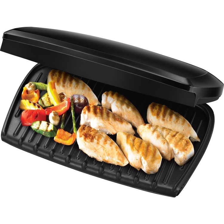 George Foreman 23440 10 Portion Health Grill - Black