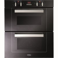 CDA DC730BL Electric Built-under Double Oven - Black