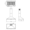 belling 100cm cooker hood