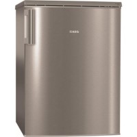 GRADE A3 - Moderate Cosmetic Damage - AEG S71700TSX0 Under Counter Larder Freestanding Fridge - Silver With Stainless Steel Door