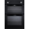 Refurbished New World NW901DO 60cm Double Built In Electric Oven Black