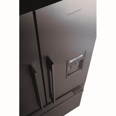 Grade A3 - Fisher & Paykel  Three Door American Refrigerator-Freezer