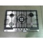 GRADE A3 - Cosmetic Damage - Zanussi ZGG76524XA 74cm Wide Five Burner Gas Hob Stainless Steel