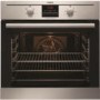 GRADE A2 - Light cosmetic damage - AEG BE2003021M Electric Built-in Single Oven In Stainless Steel With Antifingerprint Coating