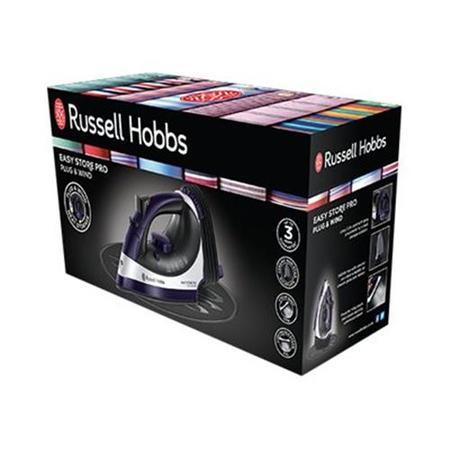 Russell Hobbs 23780 Plug & Wind Easy Store Pro 2400W Iron - Purple